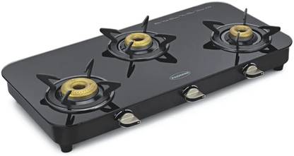 PADMINI CS-3 GT (AUTO IGNITION) Glass Automatic Gas Stove
