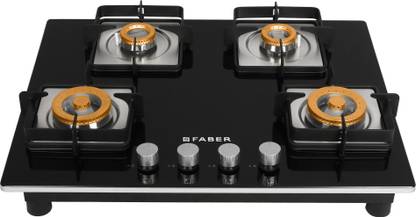 FABER Hobtop HTG 654 CRS BR CI Glass Automatic Hob