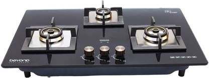 BEYOND BY MUKUNDA FOODS Dorado Smart Hobtop with Digital Timer FFD and Auto Ignition Glass Automatic Hob