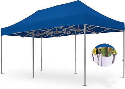 HM 20X10 FT 45 Kg Super Heavy Duty Gazebo Canopy Tent- 2 min easy installation Metal Gazebo