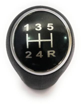 GOPINATH AUTOLINK Plastic Grip knob Screw type Fiting, Rubber Gear knob Ciaz 2018-21 Gear Knob