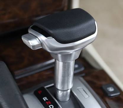 LAVITRA Automatic Car Gear Shift Knob Stick, leather, aluminium, Lever Shifter Head Gear Knob