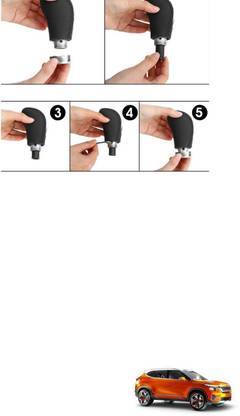 PECUNIA Manual Stick Shift Handle Gear Shifting Knob S1655 Gear Shift Collar