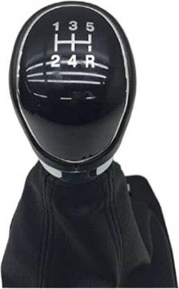 Auto-Ex Gear Lever/Shifter Knob Ford Ecosport/Figo/Figo Aspire with Boot Gear Knob