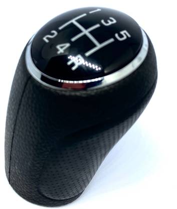 RHT OGL Quality, Gear Lever Knob For Baleno/Ciaz/S-Cross/Brezza, Chrome Ring Gear Knob