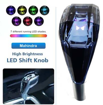 ZULUSTYL Mahindra Car LED Handball Crystal Shift Knob, Crystal Gear Knob