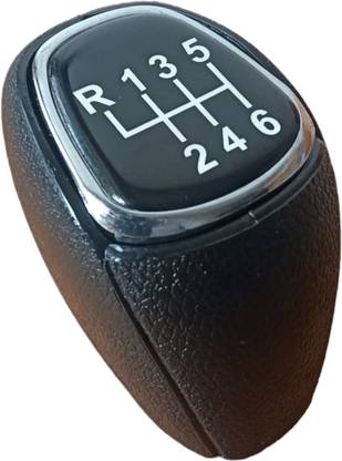 GOPINATH AUTOLINK ABS Plastic Grip knob, Rubber Gear knob i20 Elight NM/Active 2nd Gen Gear lever Gear Knob