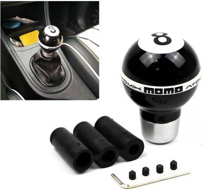 OnWheel Momo Universal Gear Shift Knob Manual Shifter Lever Cover Cue Ball Billiard NO.8 Gear Knob