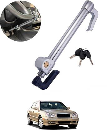 AYW Heavy Duty Double Protection Stainless Steering wheel lock with 3 keys-245 Gear Lock