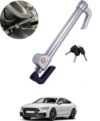 AYW Heavy Duty Double Protection Stainless Steering wheel lock with 3 keys-224 Gear Lock