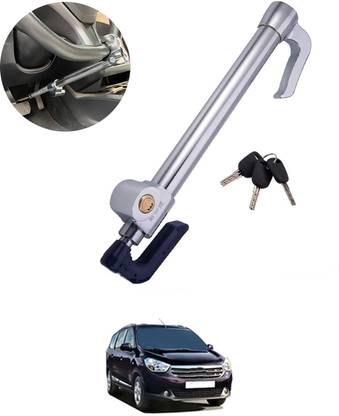 AYW Heavy Duty Double Protection Stainless Steering wheel lock with 3 keys-178 Gear Lock