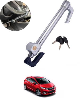 AYW Heavy Duty Double Protection Stainless Steering wheel lock with 3 keys-159 Gear Lock