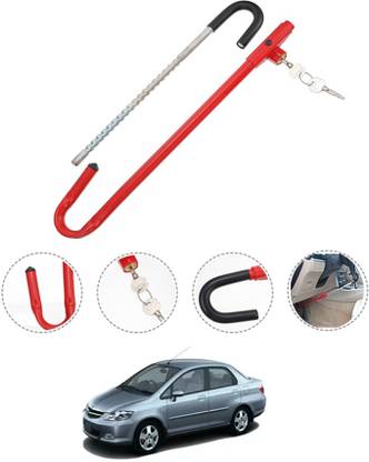 ABJD Anti-Theft Car Steering Lock Heavy Duty Lock For City ZX Honda 2004 Gear Lock