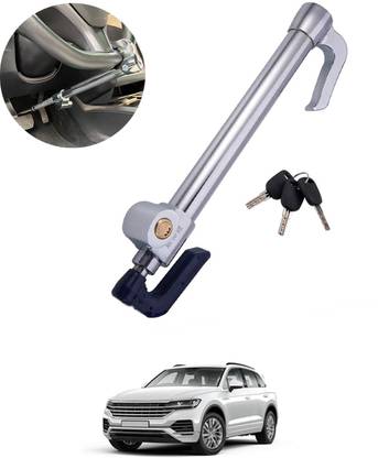 AYW Heavy Duty Double Protection Stainless Steering wheel lock with 3 keys-274 Gear Lock