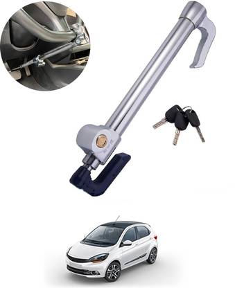 AYW Heavy Duty Double Protection Stainless Steering wheel lock with 3 keys-269 Gear Lock