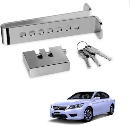 Beamerzz Brake, Clutch Pedal Car Lock Anti-Theft Adjustable Accelerator Rod Gear Lock Gear Lock