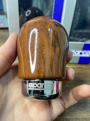 Ride2joy small size wooden Universal Car Manual Gear Shift Stick Shifter Knob Gear Shift Collar