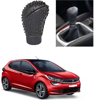 AutooNation Best Car Gear Shift Knob Cover 1Pcs Black Color For Tata Altroz Gear Shift Collar