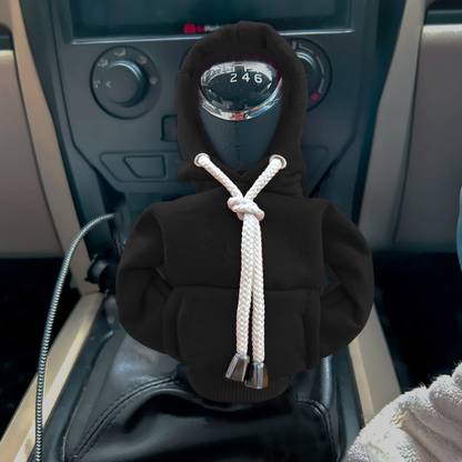 Nom Tom Car Gear Handle Hoodie Black Gear Shift Collar