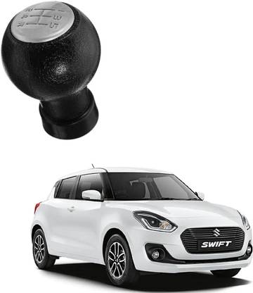 IMBIMBLE PLASTICShift Shifter Knob Lever for Maruti Suzuki Swift (Black Finish) Gear Shift Collar