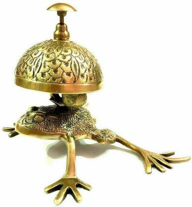 NORVILLE Call Bell for Hotels, Offices, Schools, Restaurant, Reception area, hospitals Brass Desk Bell
