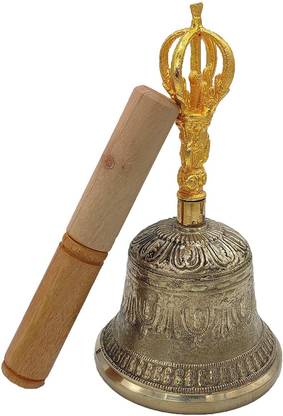 Plus Value Feng Shui Tibetan Om Bell Buddhist Bell Brass Feng Shui Bell