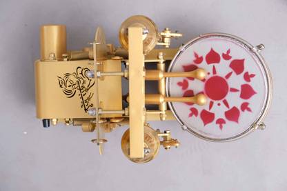 bazaarbling Classical Jaalar |Automatic Temple Bell Drums Brass Pooja Bell