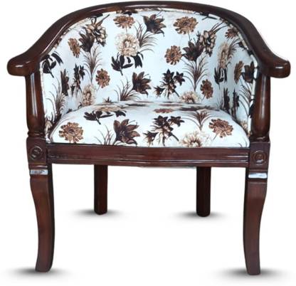 Finishtouch Barrel Accent Chair Floral Chair