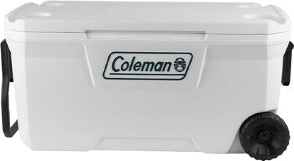 COLEMAN 100 QT Xtreme Marine Wheeled Cooler - Holds 160 Cans Wheeled Large Ice Box,94.6L Keeps the Ice™ up to 5 day - Holds 160 Cans