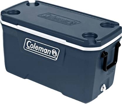 COLEMAN 70Qt Xtreme Large Ice Box,Keeps the Ice™ up to 5 days (Blue,White)