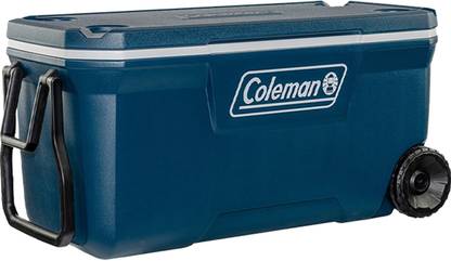 COLEMAN 100 QT Large Ice Box,94.6L Keeps the Ice™ up to 5 days(Blue,White)