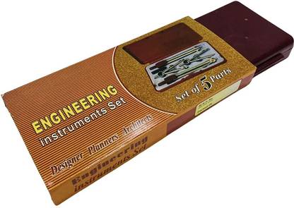 APAX Drawing Engineering Instrument Box For Engineer Architect School College Student Geometry Box