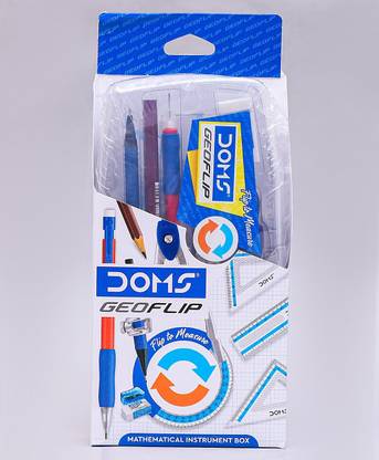 DOMS Geoflip Geometry Box-Mathematical Instrument Box Geometry Box