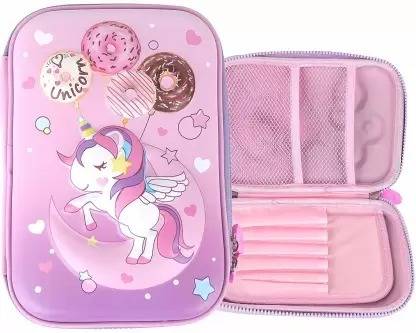 firstdemand Unicorn Multipurpose Pencil Pouch/Case (Random color sent) Geometry Box