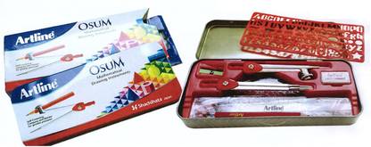 Artline osum mathematical drawing instrument Geometry Box
