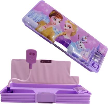 Best Hub Frozen Barbie Doll Geometry Box With Adjustable Lamp Light Geometry Box