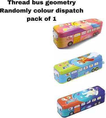 Extraposh Therad Bus Geometry With , A Metal School Bus Shape Sky Travel Geometry Geometry Box