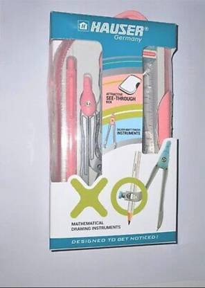 Hauser Xo Mathematical Drawing Instruments Geometry Box
