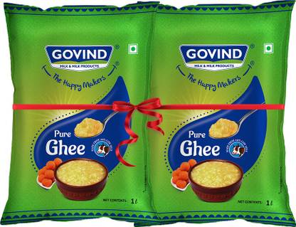 Govind Milk and milk products Govind Milk & Milk Products Cow Ghee Pouch