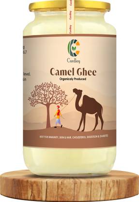 CURDLEY A2 Desi Ghee | Supports Brain Health, Immunity, Digestion Ghee Glass Bottle