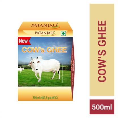PATANJALI Pure Danedar Cow Ghee with Rich Aroma, Natural & Healthy, Tetrapack Ghee Tetrapack