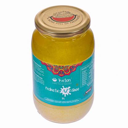 Katori A2 Probiotic Ghee | Traditional Hand Churned Bilona Method Glass Bottle