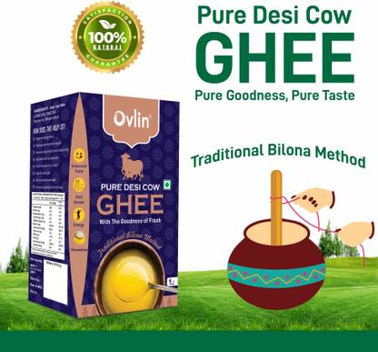 Ovlin Desi Cow Ghee| Bilona Method| Pure,healthy| Bilona Method From Curd Ghee Tetrapack