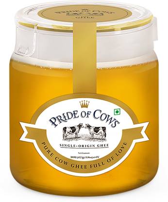 PRIDE OF COWS Pure Cow Ghee - Single Origin Mason Jar