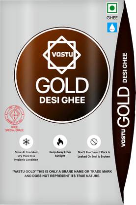 vastu Gold Desi Ghee 500ML tetrapack Ghee 500ML Tetrapack Ghee Tetrapack