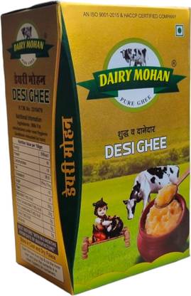 DAIRY MOHAN PURE DESI COW GHEE HOMEMADE AND FRESHLY PREPARED USING TRADITIONAL METHOD Ghee Tetrapack