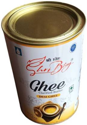 DAIRY MOHAN SHRI BHOG DESI GHEE for better digestion and immunity pure ghee 1 LTR TIN Ghee Tin