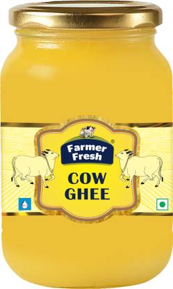 Farmer Fresh Cow Ghee 500ml Glass Jar – Pure, Nutrient-Rich and Easy to Digest Ghee Mason Jar