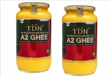TDN cow desi ghee|Organic a2 desi ghee|desi cow ghee 1kg|ghee|cow| Ghee Glass Bottle
