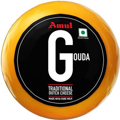 Amul Gouda Cheese 250 Gm (Pack of 2) Box